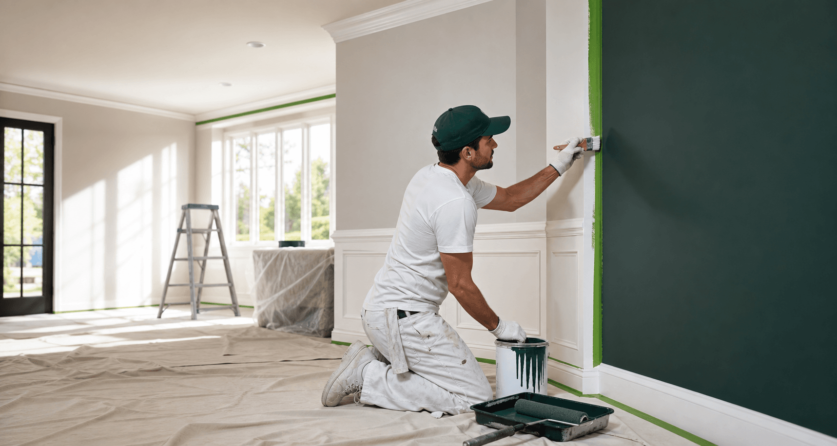 N14 Construction painting project